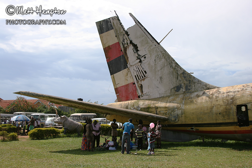 Boeing 707 at Entebbe Aero Park