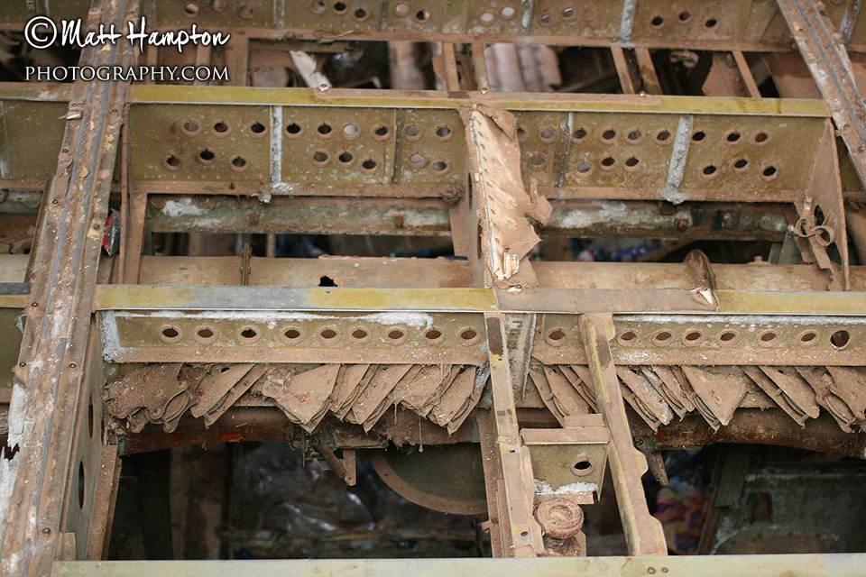 Corroded 707 Interior