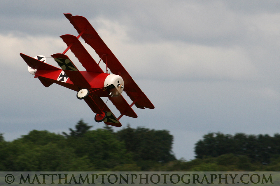 WWI Fokker Triplane Scale Model