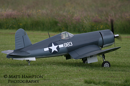 Scale RC Model Vought Corsair