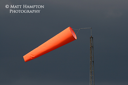 A blustery, cloudy day!
