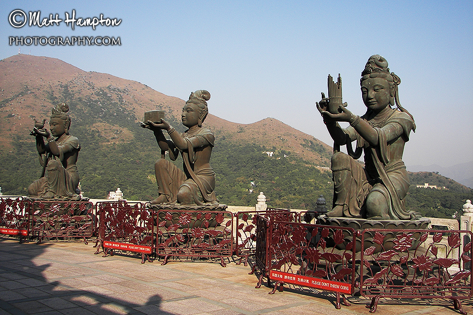 Statues in Hong Kong
