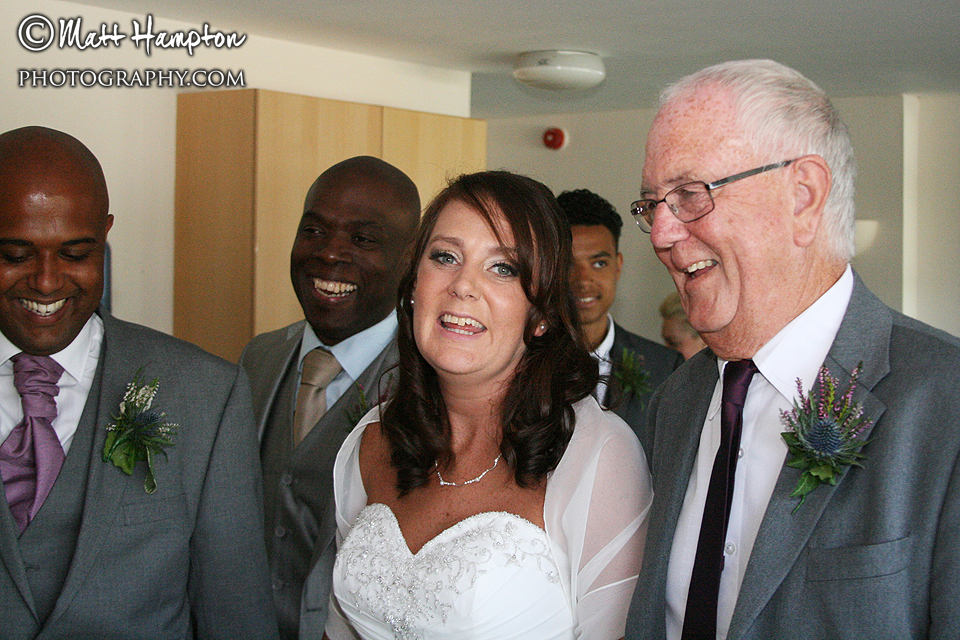 Kim and Courtney Wedding Hamilton Park Racecourse